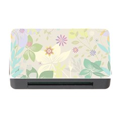 Flower Rainbow Star Floral Sexy Purple Green Yellow White Rose Memory Card Reader With Cf by Mariart