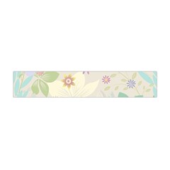 Flower Rainbow Star Floral Sexy Purple Green Yellow White Rose Flano Scarf (mini) by Mariart