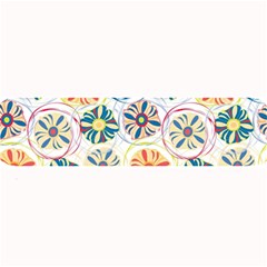 Flower Rainbow Fan Sunflower Circle Sexy Large Bar Mats