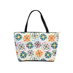 Flower Rainbow Fan Sunflower Circle Sexy Shoulder Handbags