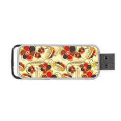 Flower Seed Rainbow Rose Portable Usb Flash (one Side) by Mariart