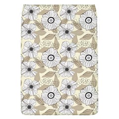 Flower Rose Sunflower Gray Star Flap Covers (l)  by Mariart