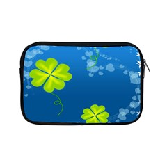 Flower Shamrock Green Blue Sexy Apple Ipad Mini Zipper Cases by Mariart