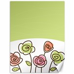 Flower Simple Green Rose Sunflower Sexy Canvas 36  x 48   35.26 x46.15  Canvas - 1