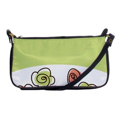 Flower Simple Green Rose Sunflower Sexy Shoulder Clutch Bags by Mariart