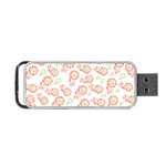 Flower Rose Red Green Sunflower Star Portable USB Flash (One Side) Front