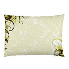 Flower Star Floral Green Camuflage Leaf Frame Pillow Case by Mariart