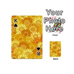 Flower Sunflower Floral Beauty Sexy Playing Cards 54 (Mini)  Front - SpadeK