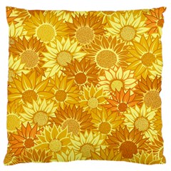 Flower Sunflower Floral Beauty Sexy Standard Flano Cushion Case (two Sides) by Mariart