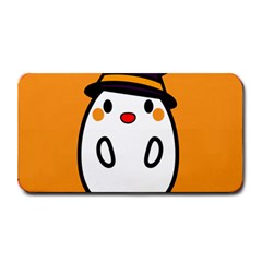 Halloween Ghost Orange Medium Bar Mats