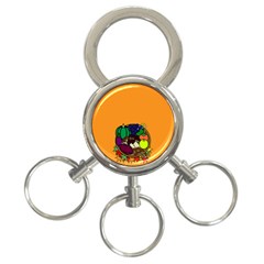 Healthy Vegetables Food 3-ring Key Chains by Mariart