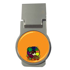 Healthy Vegetables Food Money Clips (round) 