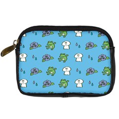 Frog Ghost Rain Flower Green Animals Digital Camera Cases