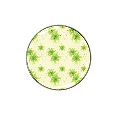 Leaf Green Star Beauty Hat Clip Ball Marker