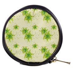 Leaf Green Star Beauty Mini Makeup Bags