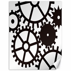 Machine Iron Maintenance Canvas 18  X 24   by Mariart