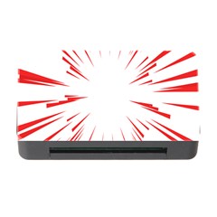 Line Red Sun Arrow Memory Card Reader With Cf