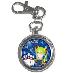 Tree Frog Bowling Key Chain Watches by crcustomgifts