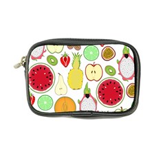 Mango Fruit Pieces Watermelon Dragon Passion Fruit Apple Strawberry Pineapple Melon Coin Purse by Mariart