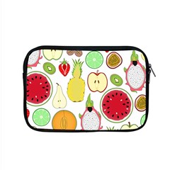 Mango Fruit Pieces Watermelon Dragon Passion Fruit Apple Strawberry Pineapple Melon Apple Macbook Pro 15  Zipper Case
