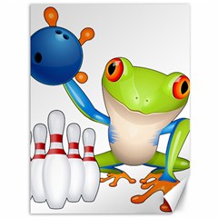 Tree Frog Bowler Canvas 36  X 48   by crcustomgifts