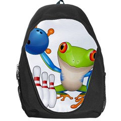 Tree Frog Bowler Backpack Bag by crcustomgifts