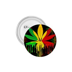 Marijuana Cannabis Rainbow Love Green Yellow Red Black 1 75  Buttons by Mariart