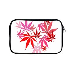 Marijuana Cannabis Rainbow Pink Love Heart Apple Macbook Pro 13  Zipper Case by Mariart