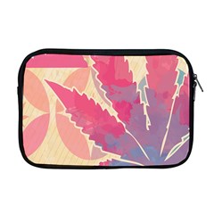 Marijuana Heart Cannabis Rainbow Pink Cloud Apple MacBook Pro 17  Zipper Case