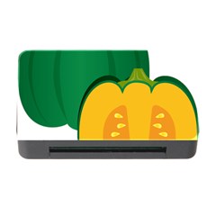 Pumpkin Peppers Green Yellow Memory Card Reader With Cf by Mariart
