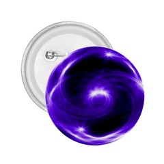 Purple Black Star Neon Light Space Galaxy 2 25  Buttons by Mariart