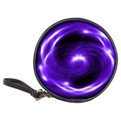 Purple Black Star Neon Light Space Galaxy Classic 20-cd Wallets by Mariart