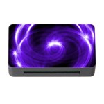 Purple Black Star Neon Light Space Galaxy Memory Card Reader with CF Front