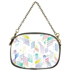 Layer Capital City Building Chain Purses (one Side)  by Mariart