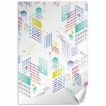 Layer Capital City Building Canvas 20  x 30   19.62 x28.9  Canvas - 1