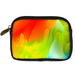 Red Yellow Green Blue Rainbow Color Mix Digital Camera Cases