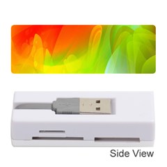 Red Yellow Green Blue Rainbow Color Mix Memory Card Reader (stick) 