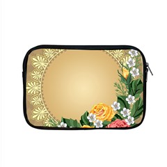 Rose Sunflower Star Floral Flower Frame Green Leaf Apple Macbook Pro 15  Zipper Case by Mariart