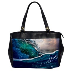 Sea Wave Waves Beach Water Blue Sky Office Handbags