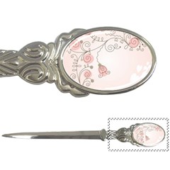 Simple Flower Polka Dots Pink Letter Openers