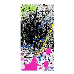 Spot Paint Pink Black Green Yellow Blue Sexy Shower Curtain 36  x 72  (Stall) 