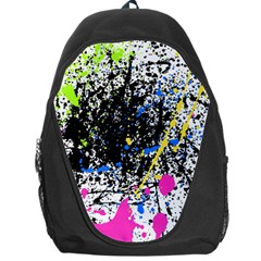 Spot Paint Pink Black Green Yellow Blue Sexy Backpack Bag