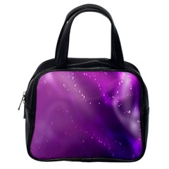 Space Star Planet Galaxy Purple Classic Handbags (one Side)