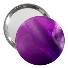 Space Star Planet Galaxy Purple 3  Handbag Mirrors by Mariart