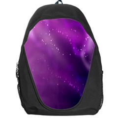 Space Star Planet Galaxy Purple Backpack Bag