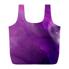Space Star Planet Galaxy Purple Full Print Recycle Bags (l)  by Mariart
