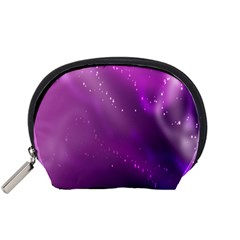 Space Star Planet Galaxy Purple Accessory Pouches (small) 