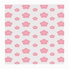 Star Pink Flower Polka Dots Medium Glasses Cloth