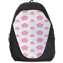 Star Pink Flower Polka Dots Backpack Bag