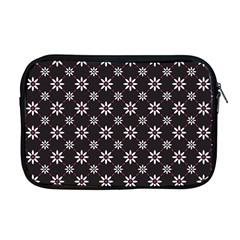 Sunflower Star Floral Purple Pink Apple Macbook Pro 17  Zipper Case by Mariart